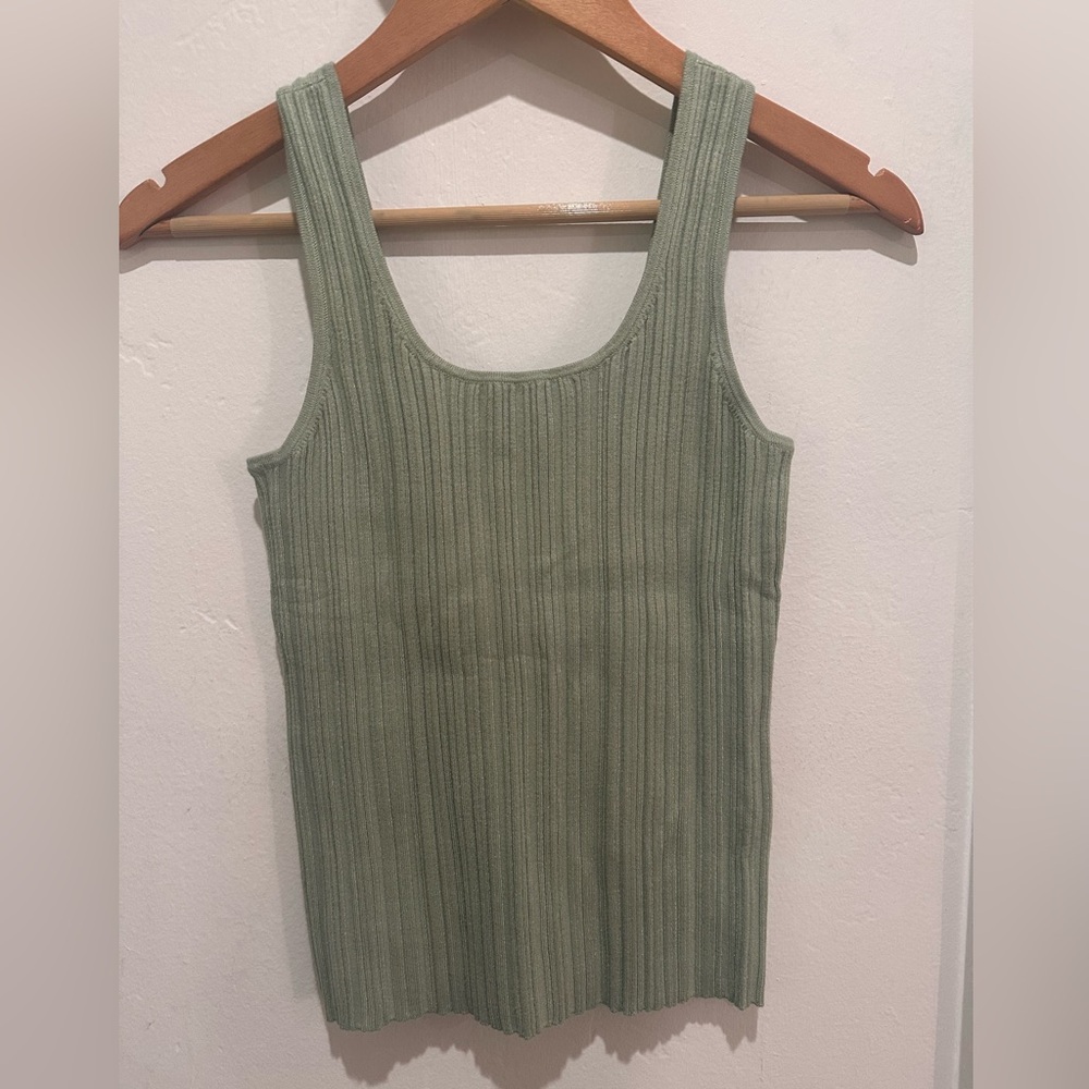 NWT Madewell the signature knit scoopneck sweater tank